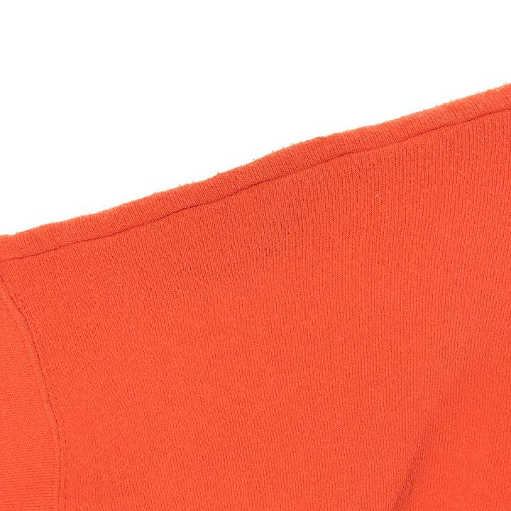 Vintage 90'S Tultex Super Weight plain blank sweatshirt, made in the USA, men's size XL. cotton orange type Vintage Second Hand