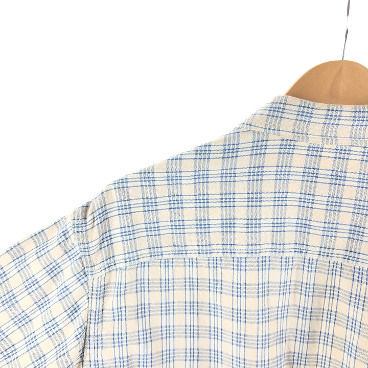 Calvin Klein Long Sleeve Cotton Check Shirt Men's M Size / eaa522396