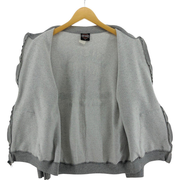 ~90'S Harley-Davidson Full Zip Sweatshirt, Made in USA, Men's M, Vintage /eaa522410