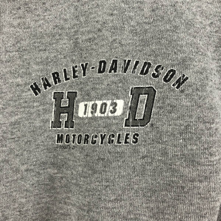 ~90'S Harley-Davidson Full Zip Sweatshirt, Made in USA, Men's M, Vintage /eaa522410