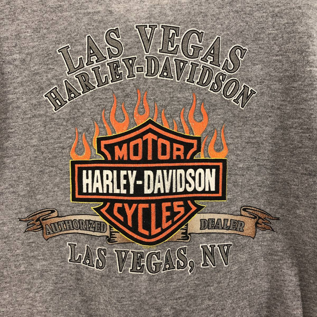 ~90'S Harley-Davidson Full Zip Sweatshirt, Made in USA, Men's M, Vintage /eaa522410