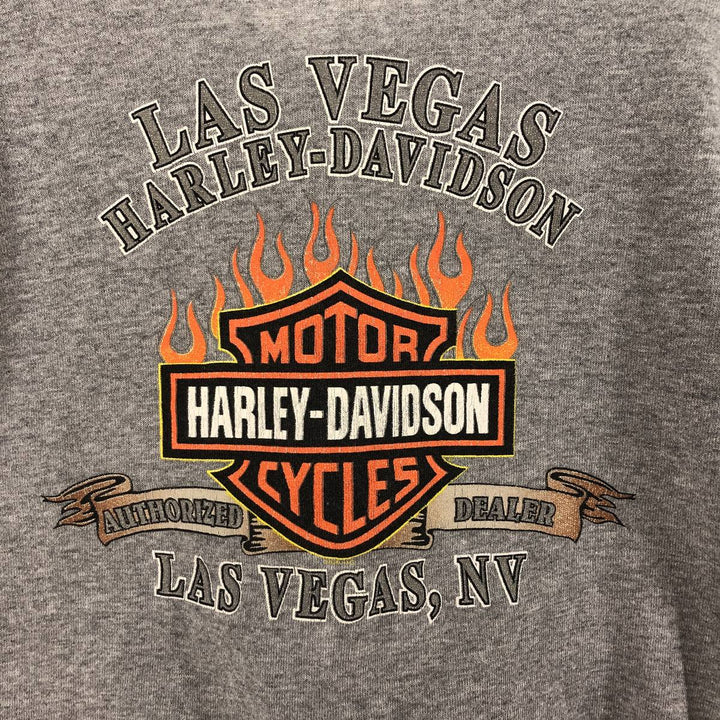 ~90'S Harley-Davidson Full Zip Sweatshirt, Made in USA, Men's M, Vintage /eaa522410