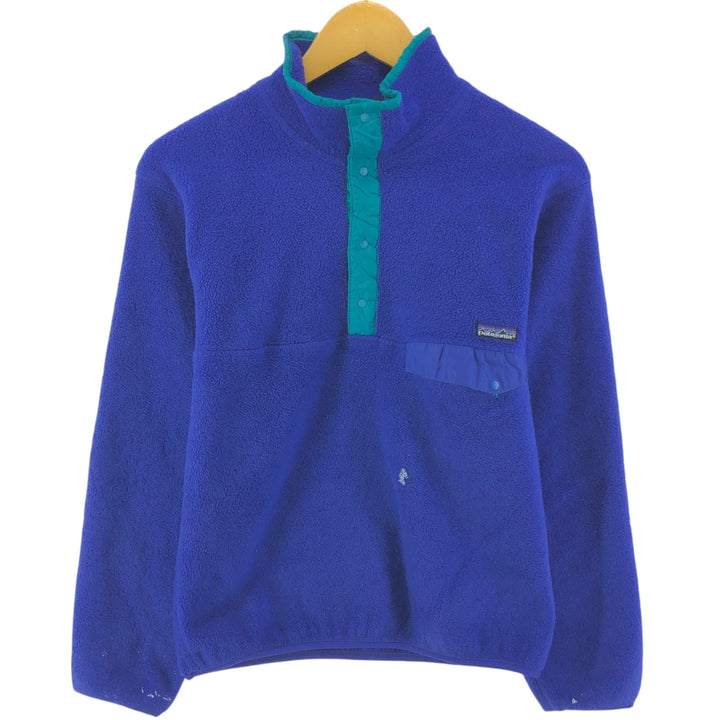 00'S Patagonia Lightweight Synchilla Snap T 25580SF9 Half Snap Fleece Pullover Made in USA Men's M size /eaa522423