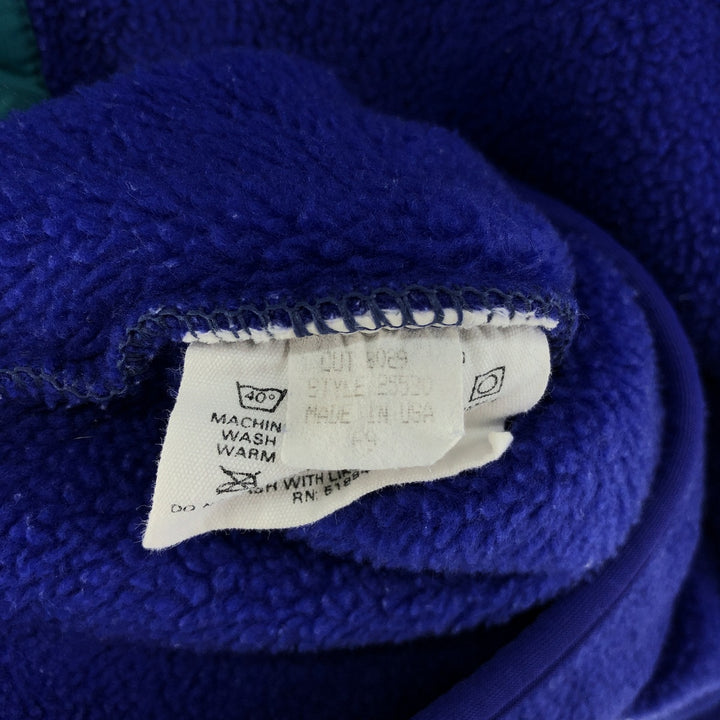 00'S Patagonia Lightweight Synchilla Snap T 25580SF9 Half Snap Fleece Pullover Made in USA Men's M size /eaa522423