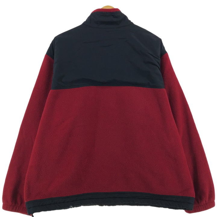 Vintage Eddie Bauer nylon and fleece jacket, made in Canada, men's size XL polyester red type Vintage Second Hand