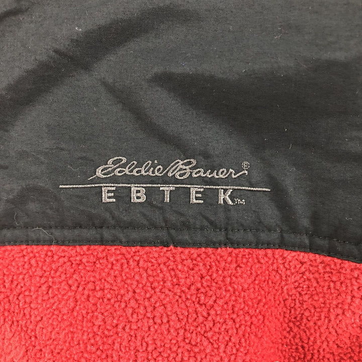 Vintage Eddie Bauer nylon and fleece jacket, made in Canada, men's size XL polyester red type Vintage Second Hand