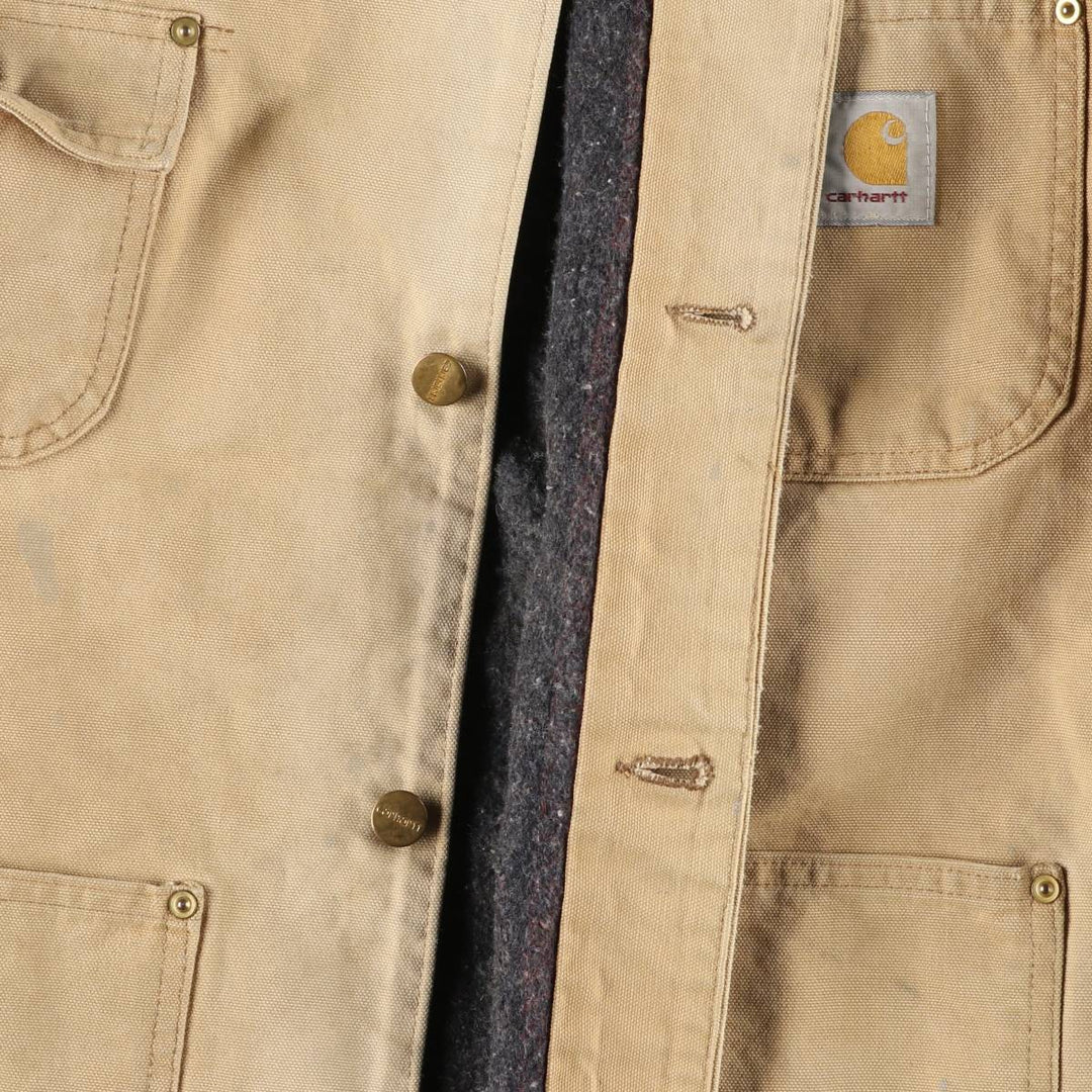 Carhartt Michigan Chore Coat Duck Coverall Men's L size / eaa522600