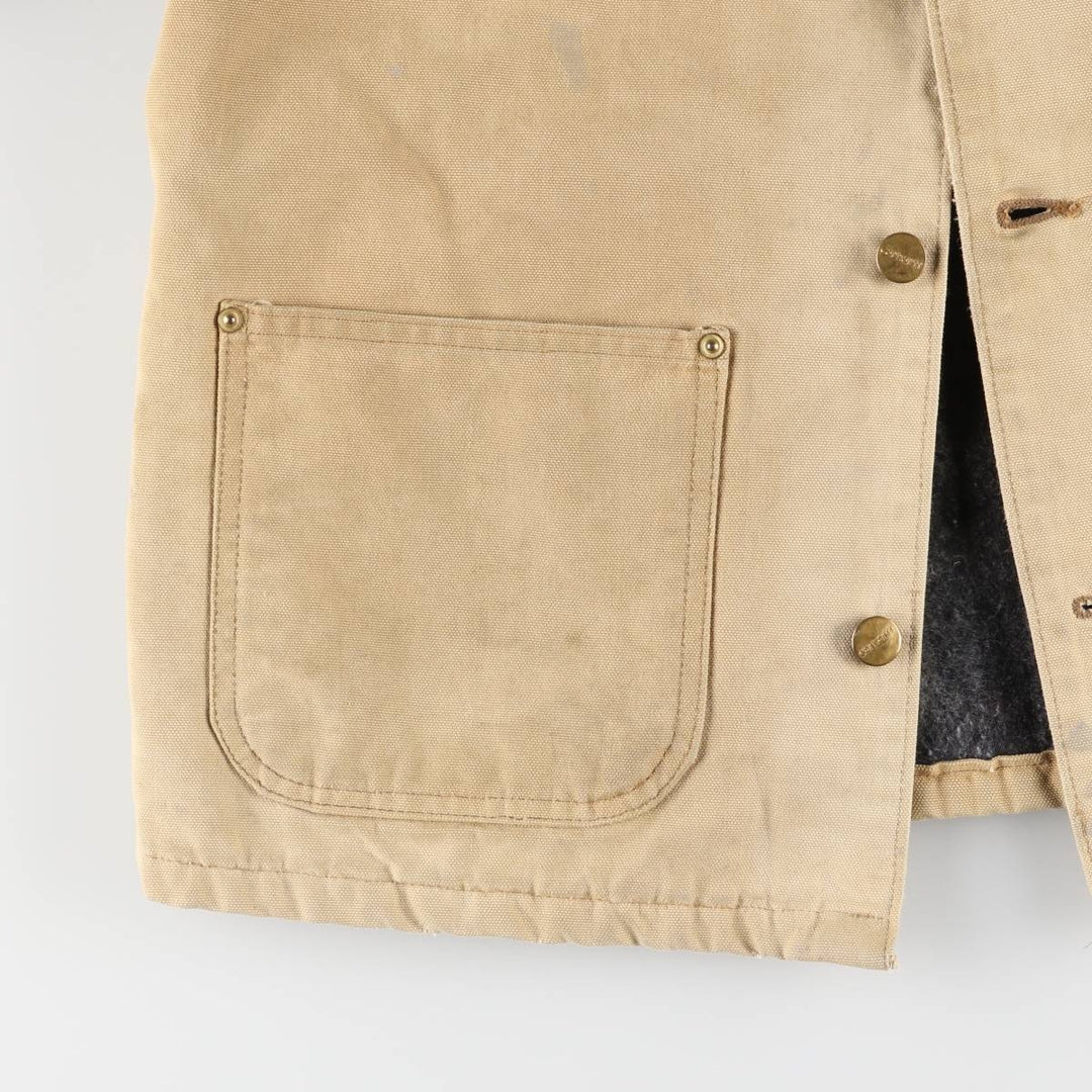 Carhartt Michigan Chore Coat Duck Coverall Men's L size / eaa522600