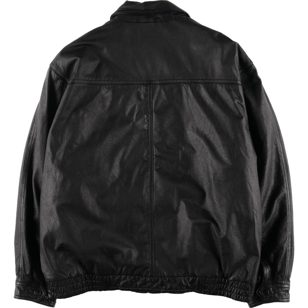 MEMBERS ONLY Padded Leather Blouson Men's XL Size /eaa522620