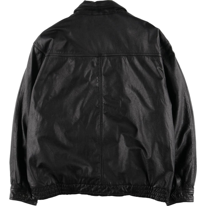 MEMBERS ONLY Padded Leather Blouson Men's XL Size /eaa522620