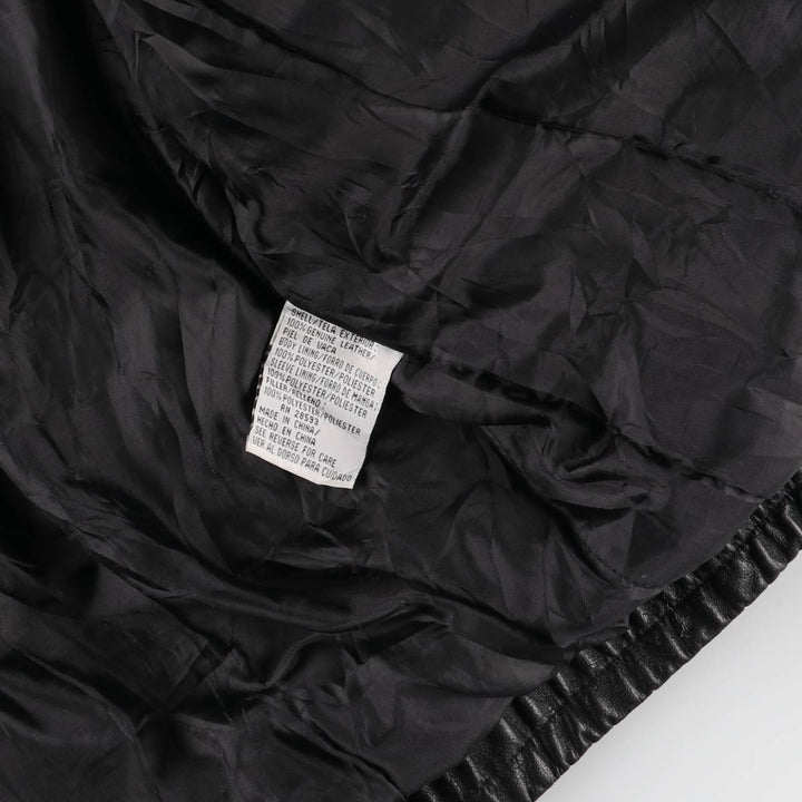 MEMBERS ONLY Padded Leather Blouson Men's XL Size /eaa522620