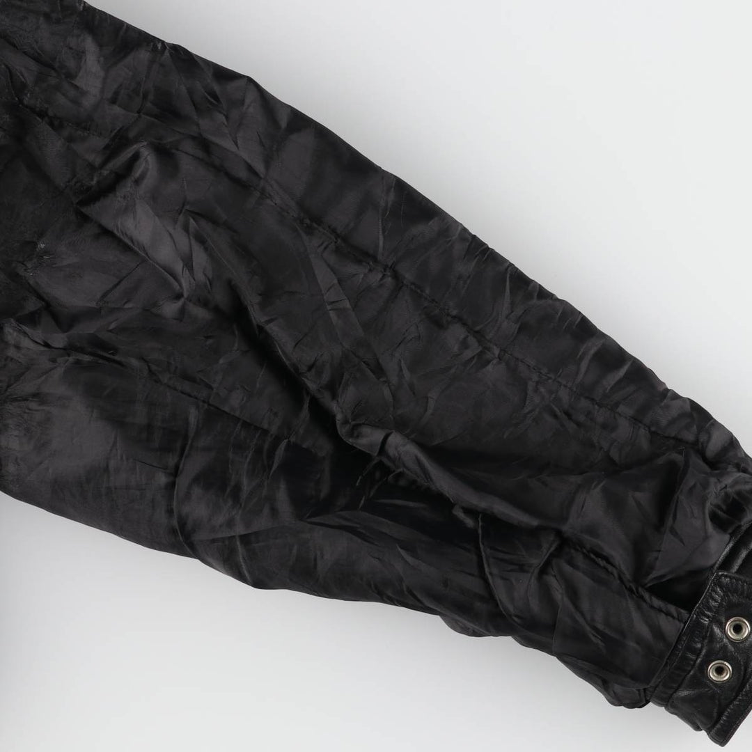 MEMBERS ONLY Padded Leather Blouson Men's XL Size /eaa522620