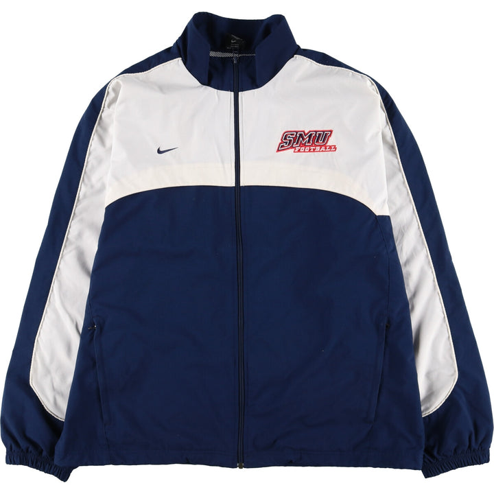 00'S Nike NIKE TEAM College Windbreaker Men's XL polyester white type Vintage Second Hand