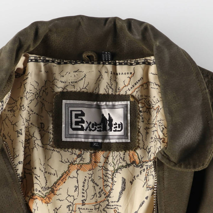 EXCEED Leather Blouson Men's XL equivalent /eaa522652