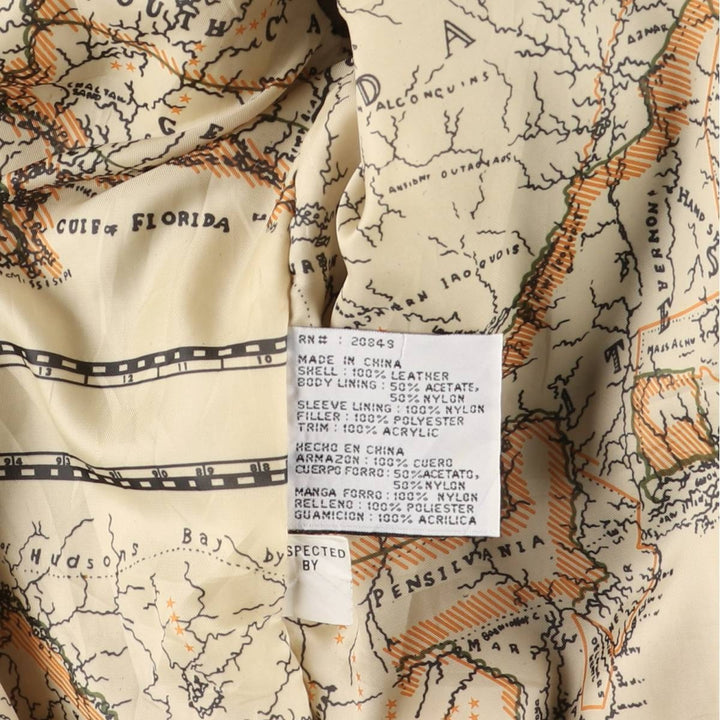 EXCEED Leather Blouson Men's XL equivalent /eaa522652