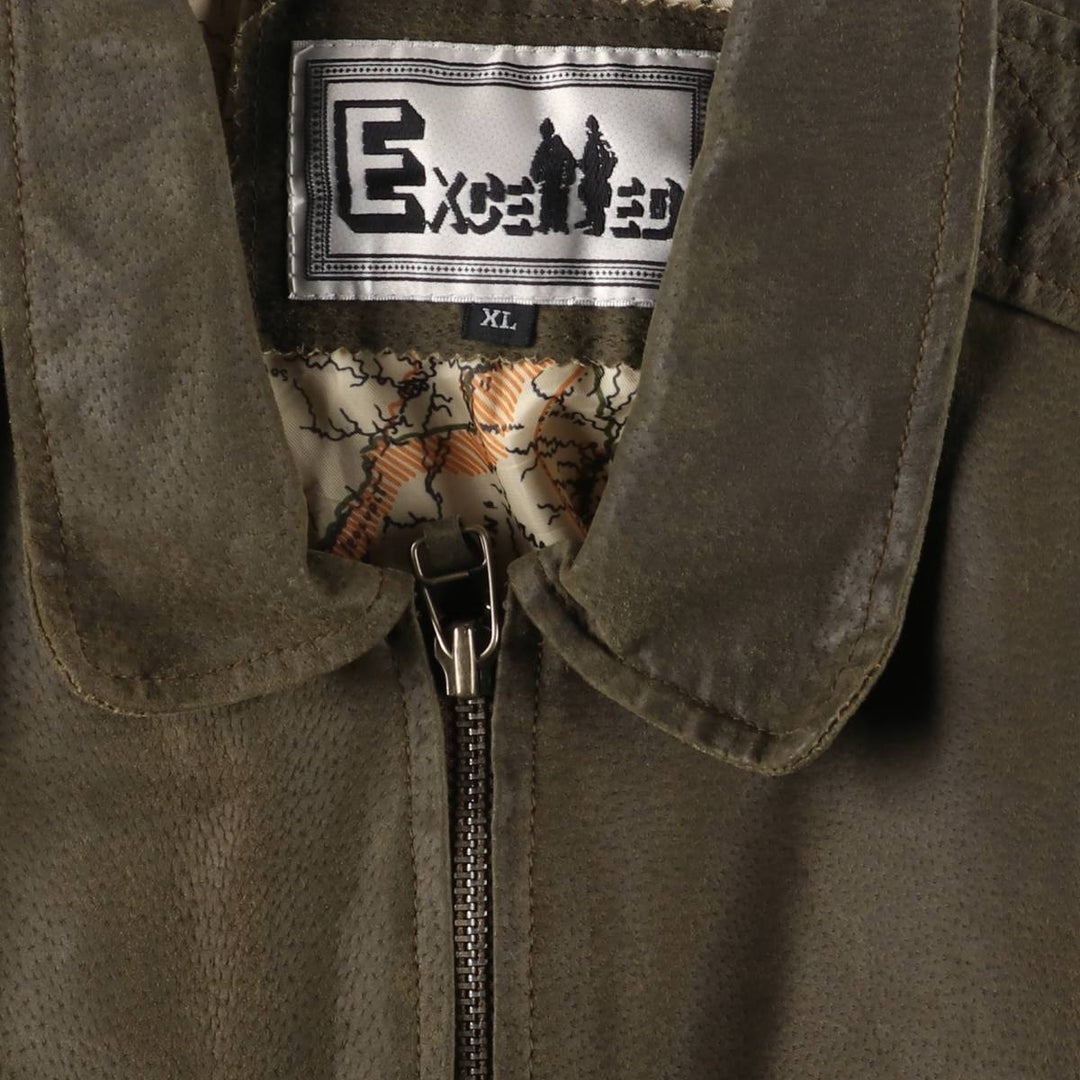 EXCEED Leather Blouson Men's XL equivalent /eaa522652