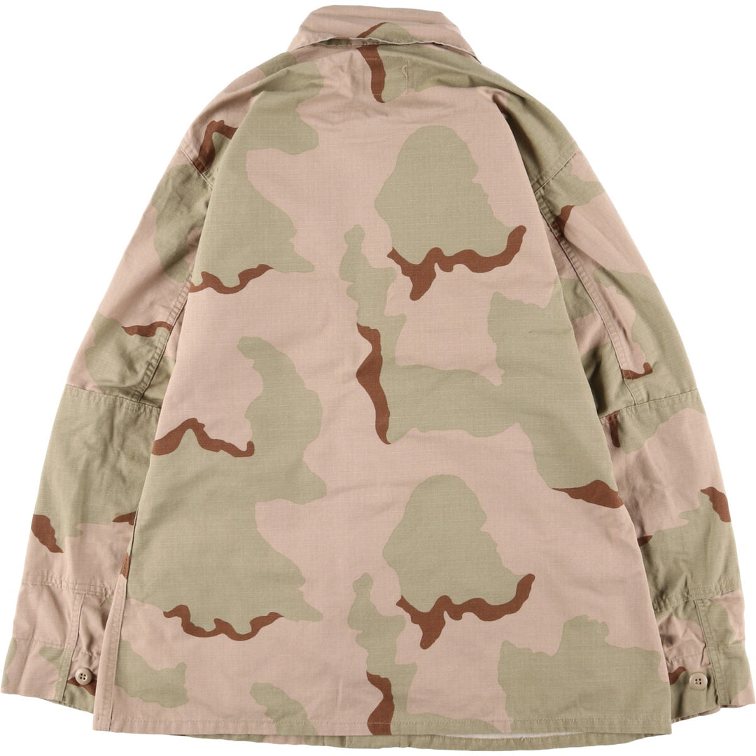 90'S US Military Genuine Camouflage Pattern 3C Desert Camo BDU Military Jacket Made in USA MEDIUM-REGULAR Men's M equivalent Vintage /eaa522657