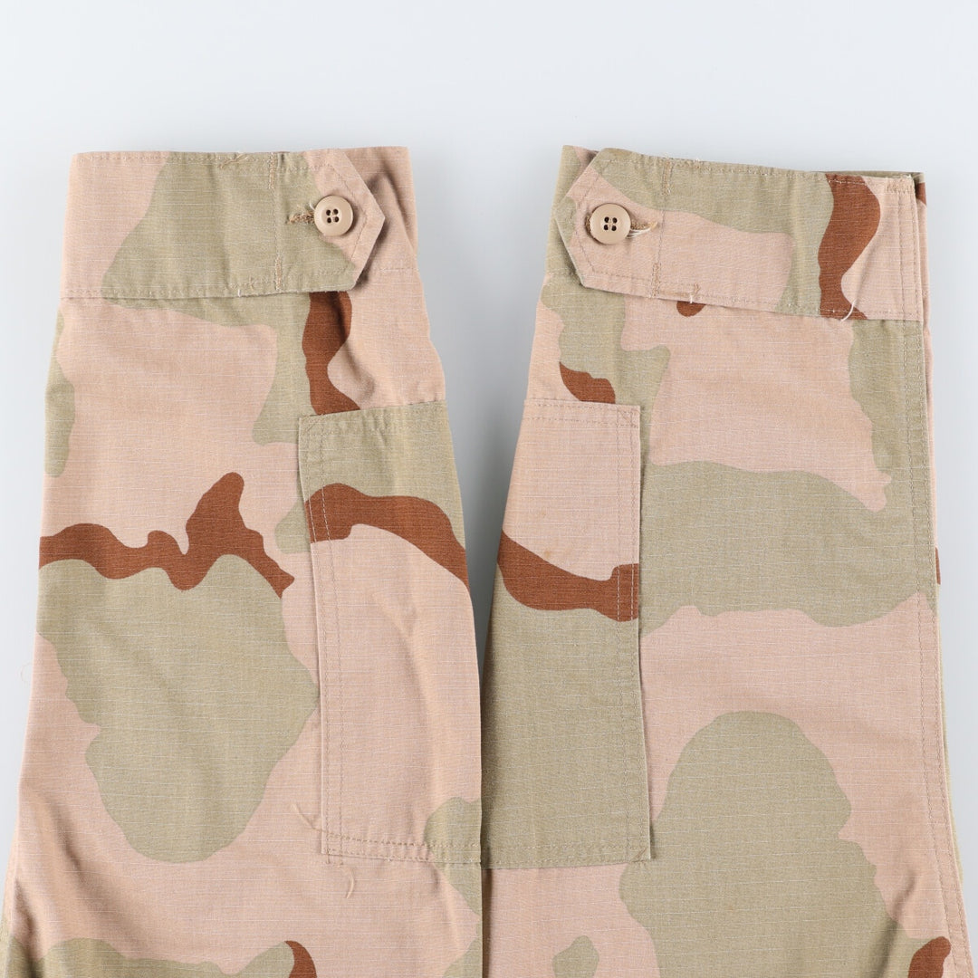 90'S US Military Genuine Camouflage Pattern 3C Desert Camo BDU Military Jacket Made in USA MEDIUM-REGULAR Men's M equivalent Vintage /eaa522657