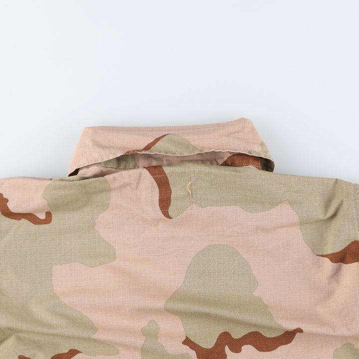 90'S US Military Genuine Camouflage Pattern 3C Desert Camo BDU Military Jacket Made in USA MEDIUM-REGULAR Men's M equivalent Vintage /eaa522657