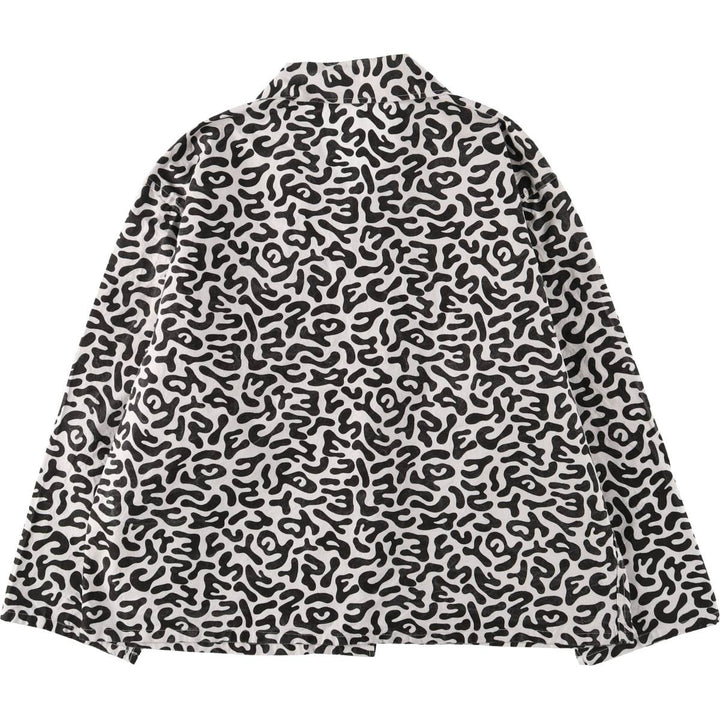 90'S Korean Army Camouflage Pattern Bacteria Camo Military Shirt Jacket Men's XL Vintage /eaa522662