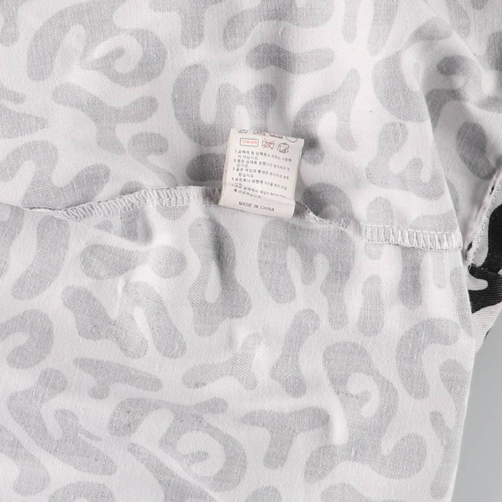 90'S Korean Army an-arkhos camouflage pattern bacterial camo military shirt jacket men's M equivalent vintage /eaa522664