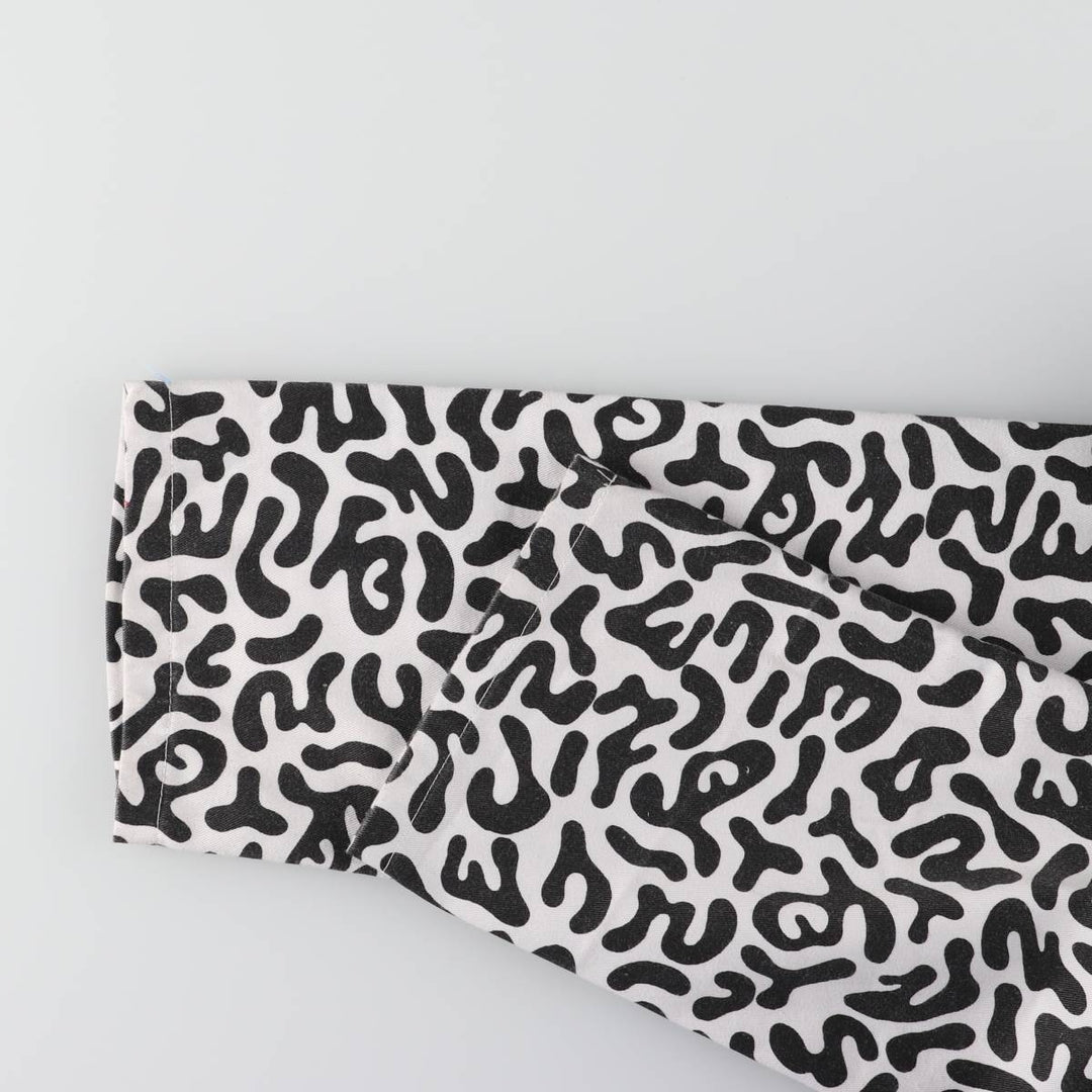 90'S Korean Army an-arkhos camouflage pattern bacterial camo military shirt jacket men's M equivalent vintage /eaa522664