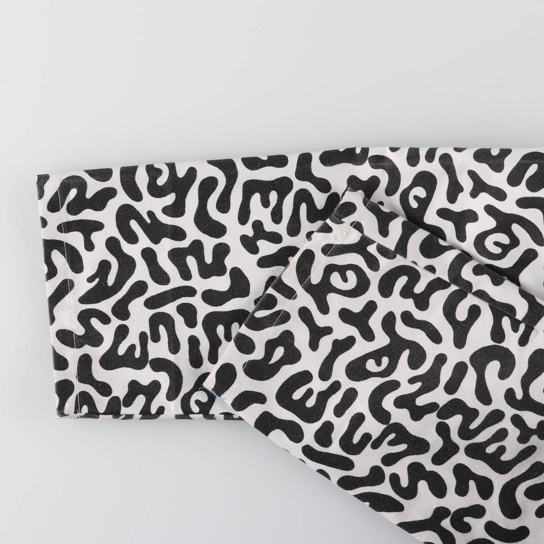 90'S Korean Army an-arkhos camouflage pattern bacterial camo military shirt jacket men's M equivalent vintage /eaa522664