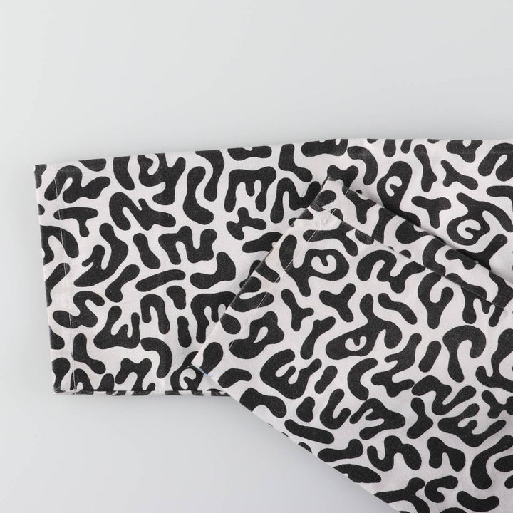 90'S Korean Army an-arkhos camouflage pattern bacterial camo military shirt jacket men's M equivalent vintage /eaa522664