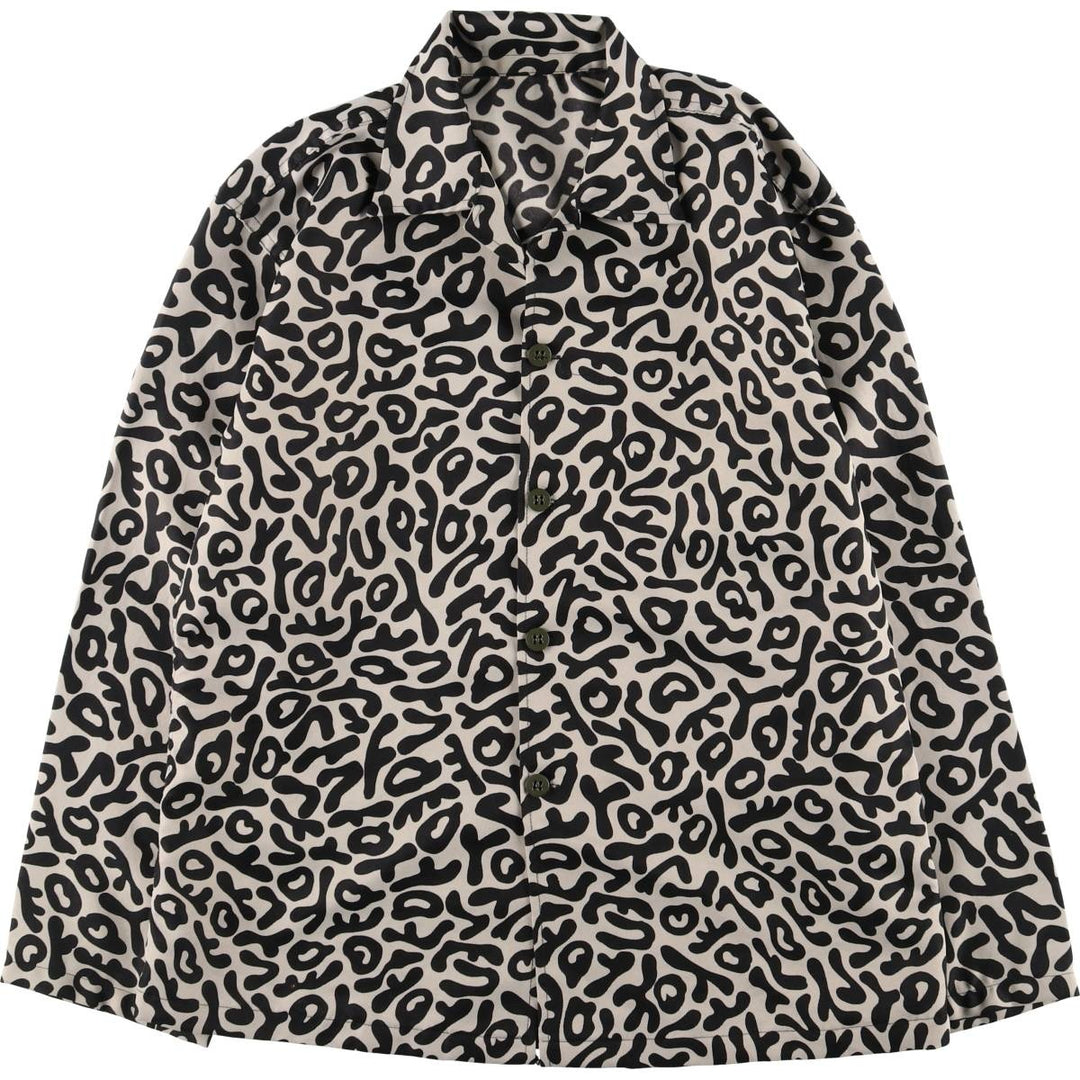 70s~80'S Korean Army Camouflage Pattern Bacteria Camo Military Shirt Jacket Men's XL Vintage /eaa522668