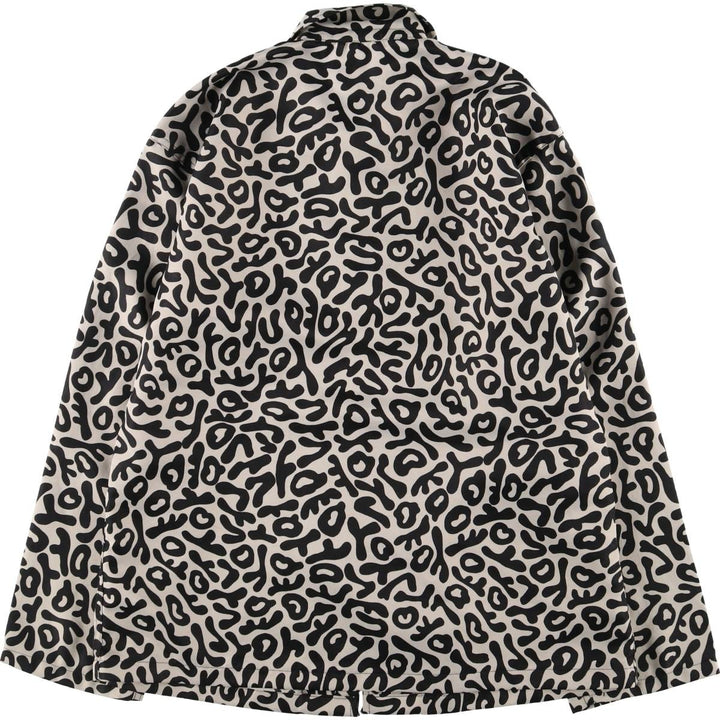 70s~80'S Korean Army Camouflage Pattern Bacteria Camo Military Shirt Jacket Men's XL Vintage /eaa522668