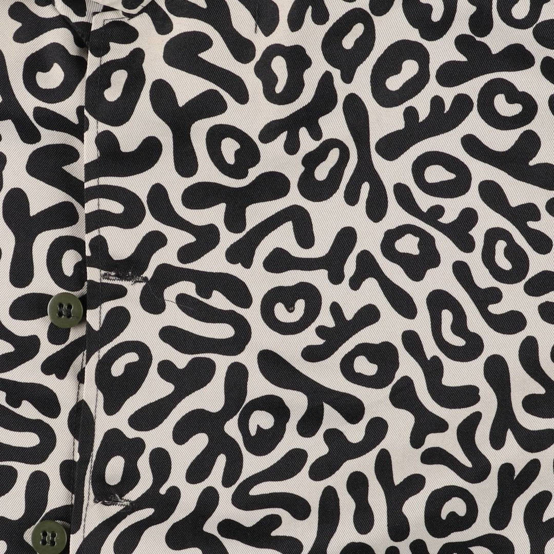 70s~80'S Korean Army Camouflage Pattern Bacteria Camo Military Shirt Jacket Men's XL Vintage /eaa522668