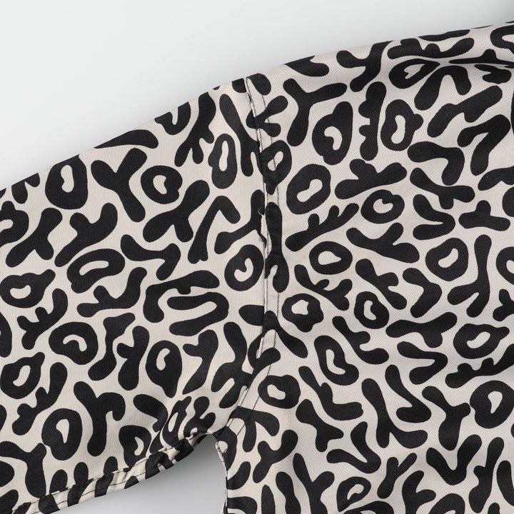 70s~80'S Korean Army Camouflage Pattern Bacteria Camo Military Shirt Jacket Men's XL Vintage /eaa522668