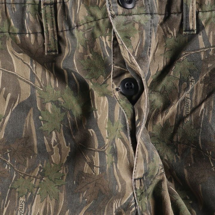 Civilian Rothco Camouflage Pattern Realtree Camo Military Cargo Pants, Made in USA, Men's Size W36 cotton beige type brown Vintage Second Hand