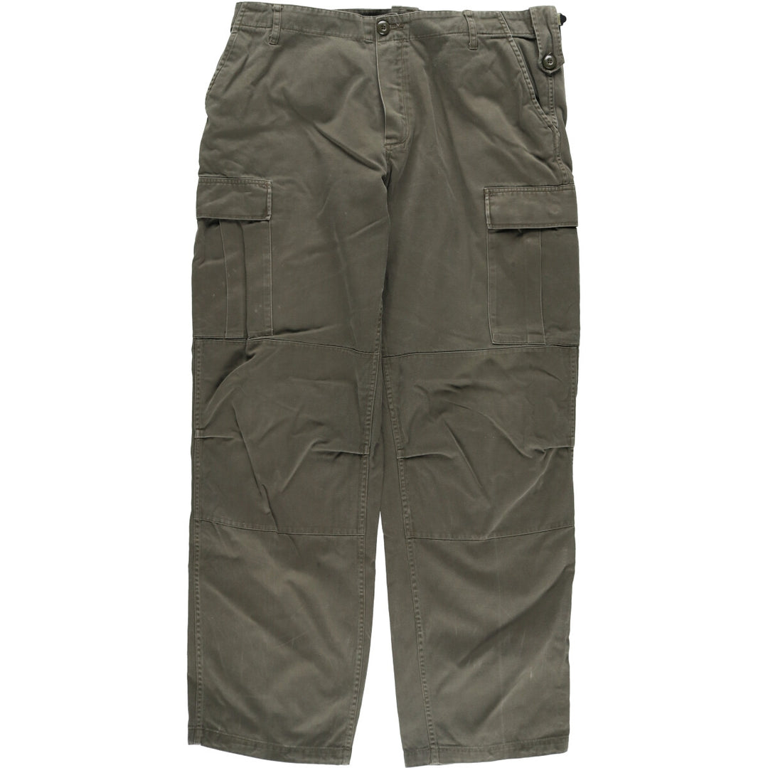 COSMOS STARS Military Cargo Pants, Combat Pants, Men's, Size W38 (Civilian) cotton Khaki type Vintage Second Hand