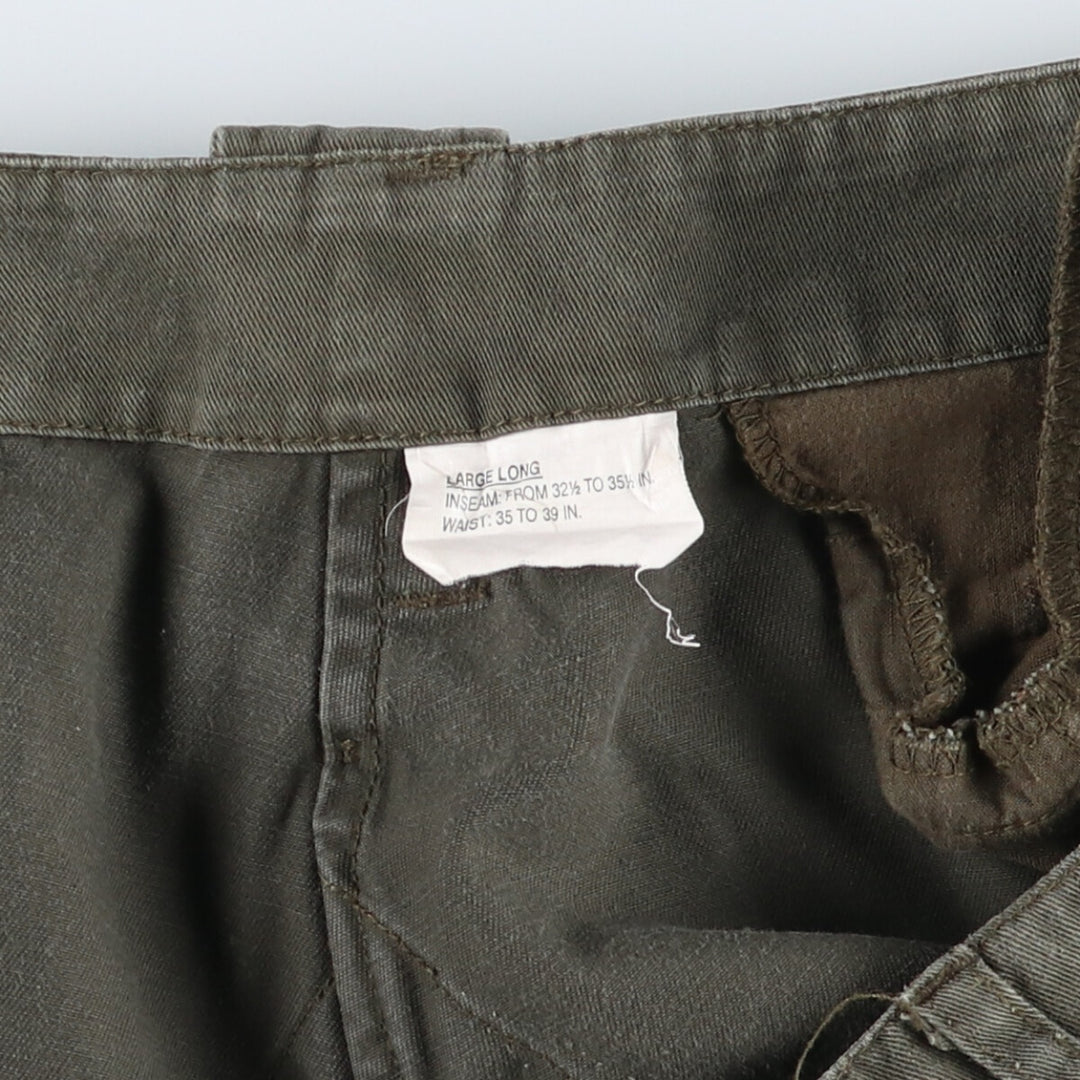 COSMOS STARS Military Cargo Pants, Combat Pants, Men's, Size W38 (Civilian) cotton Khaki type Vintage Second Hand