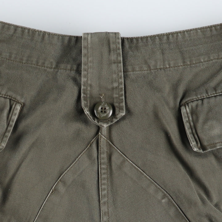 COSMOS STARS Military Cargo Pants, Combat Pants, Men's, Size W38 (Civilian) cotton Khaki type Vintage Second Hand