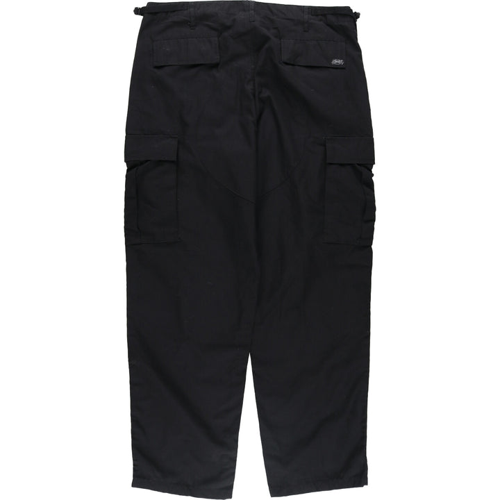 Civilian MFH Military Cargo Pants, Combat Pants, Men's, Size W37 cotton black type Vintage Second Hand