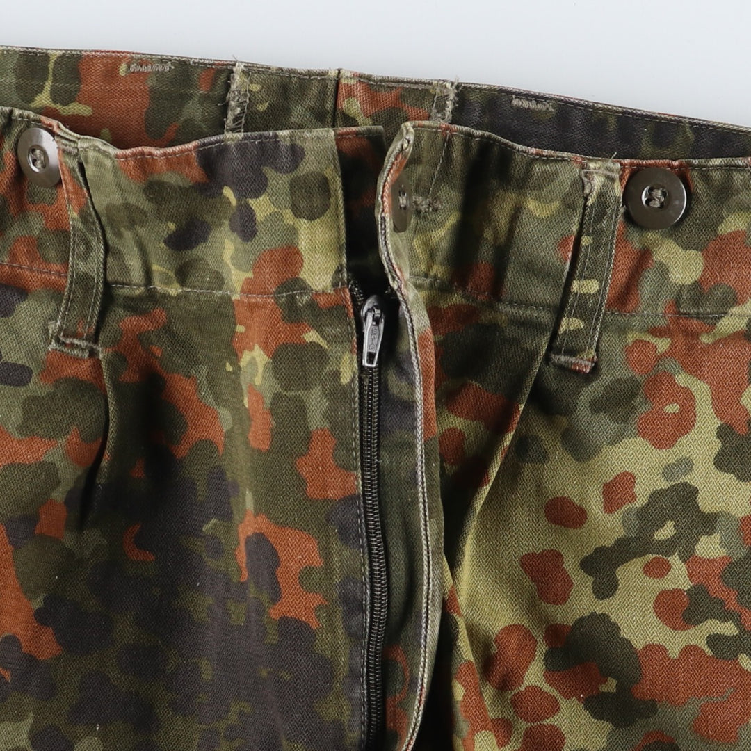 Genuine German military camouflage pattern Fleckter camo military cargo pants GrNr8 men's w33 equivalent /eaa522734