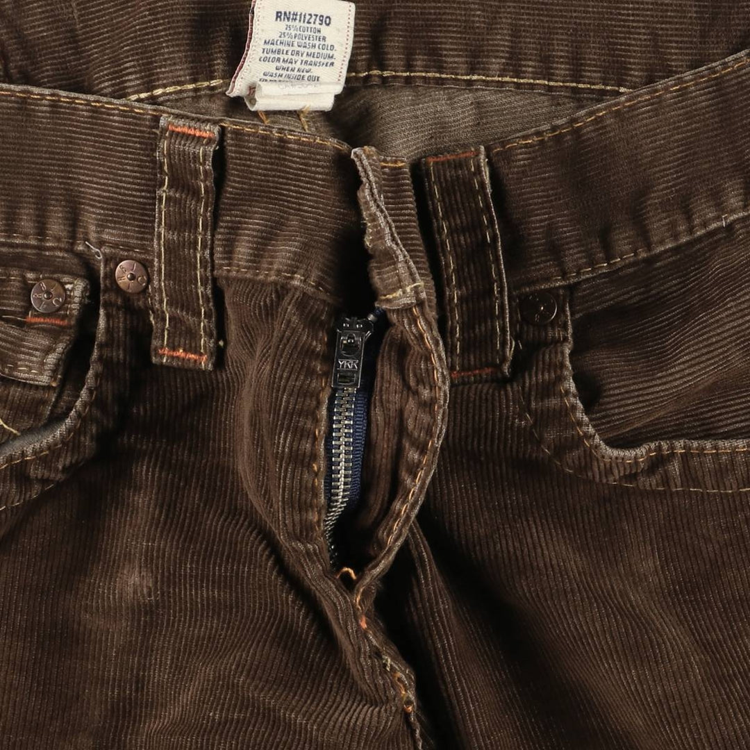 TRUE RELIGION Flare Cut Corduroy Pants Made in USA Men's W36 / eaa522779