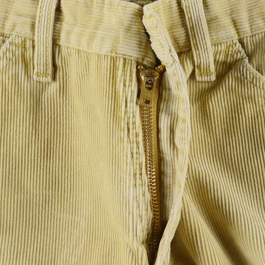 Vintage Wrangler Flare-Cut Corduroy Pants, Made in the UK, Men's, Size W31 unclear Beige type Vintage Second Hand