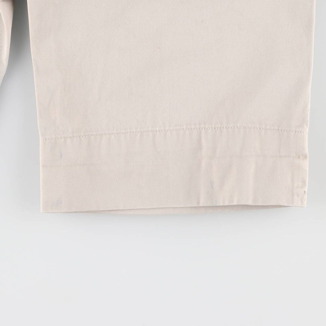Ralph Lauren POLO by Ralph Lauren HAMMOND PANT, two-pleat chino pants, men's w35 equivalent cotton pale white type Vintage Second Hand