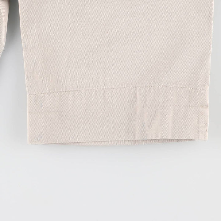 Ralph Lauren POLO by Ralph Lauren HAMMOND PANT, two-pleat chino pants, men's w35 equivalent cotton pale white type Vintage Second Hand