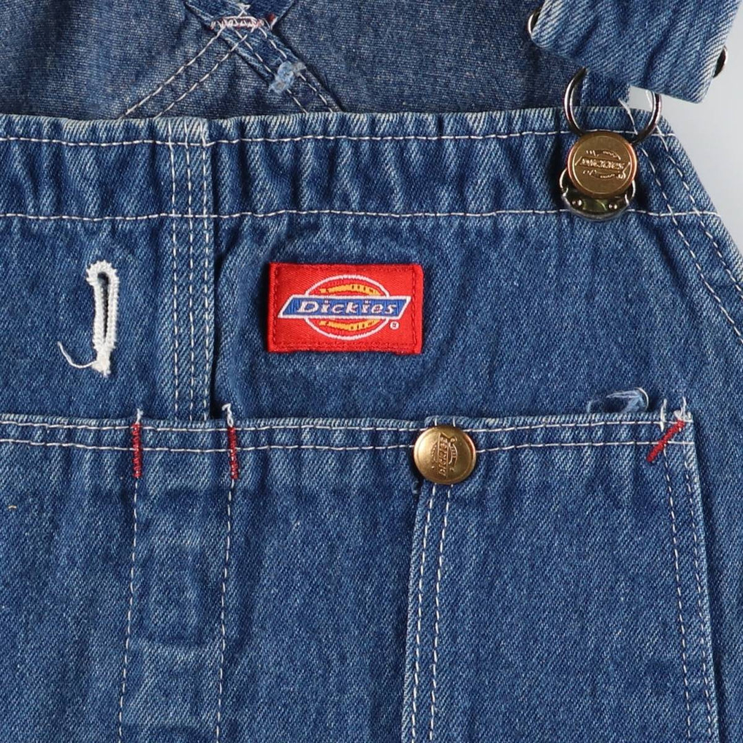 90'S Dickies denim overalls, made in the USA, men's size W36, vintage cotton blue type Vintage Second Hand