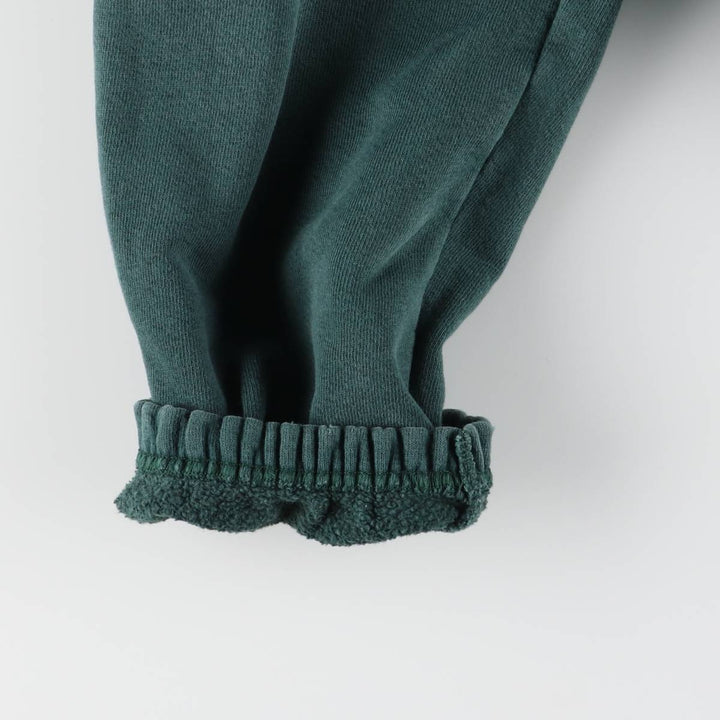 80s-90'S Eddie Bauer Black Tag Sweatpants Made in USA Women's L Size Vintage cotton green type Vintage Second Hand