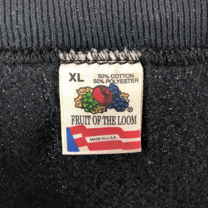 90'S Fruit of the Loom Wichita Thunder Print Sweatshirt Trainer Made in USA Men's XL /eaa522952