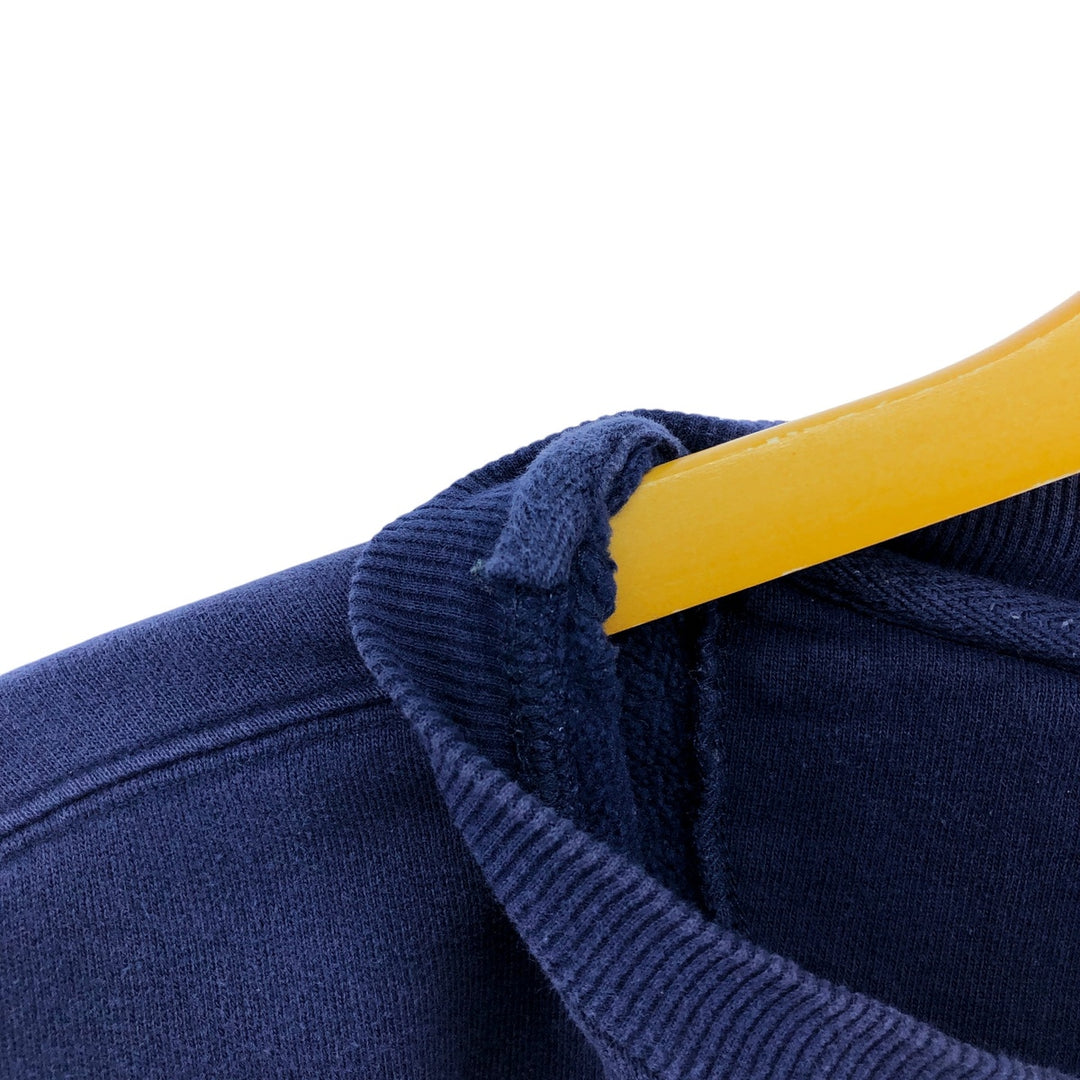 Eddie Bauer logo sweatshirt, men's size XL cotton navy blue type Vintage Second Hand