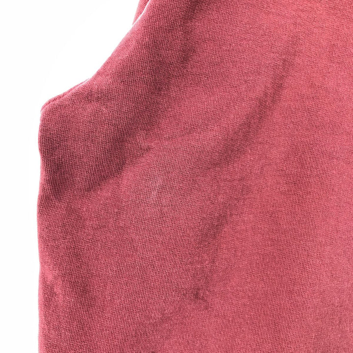 2000'S Eddie Bauer logo sweatshirt, made in Canada, men's size XXL cotton red type reddish brown Vintage Second Hand