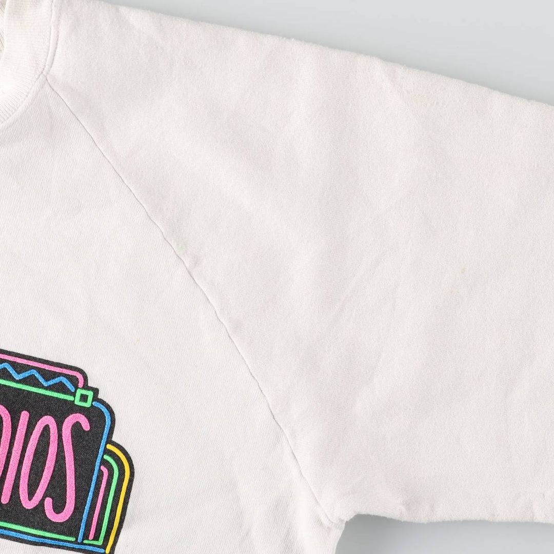 90'S Fruit of the Loom Universal Studios Sweatshirt, Men's Size XL unclear white type Vintage Second Hand