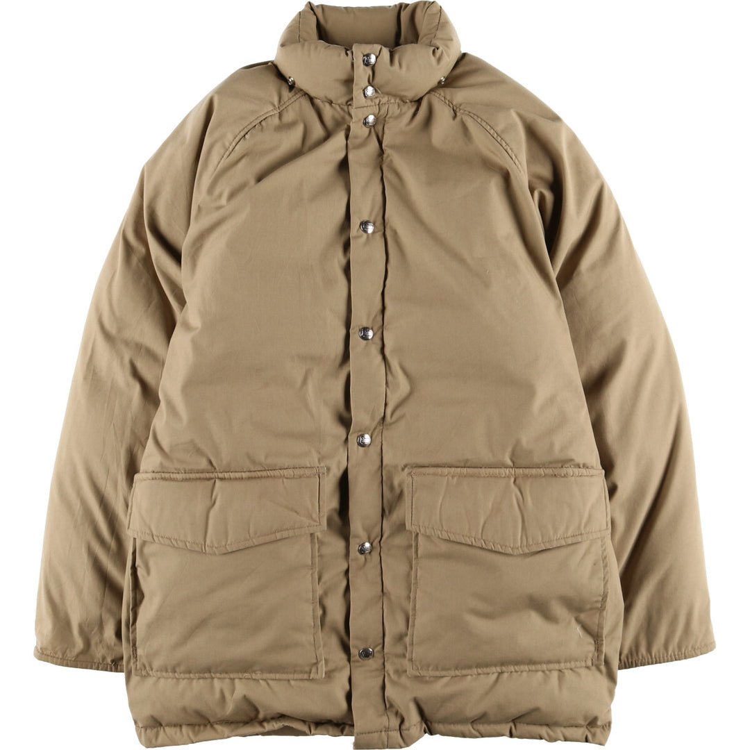 70'S WOOLRICH Down Jacket, Men's M size, Vintage polyester Beige type Vintage Second Hand