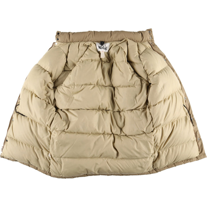 70'S WOOLRICH Down Jacket, Men's M size, Vintage polyester Beige type Vintage Second Hand